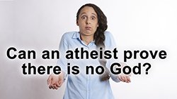 Prove There Is No God