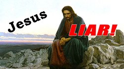 If evolution is true, Jesus is a liar