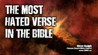 Most Hated Verse in the Bible - Genesis 1:1